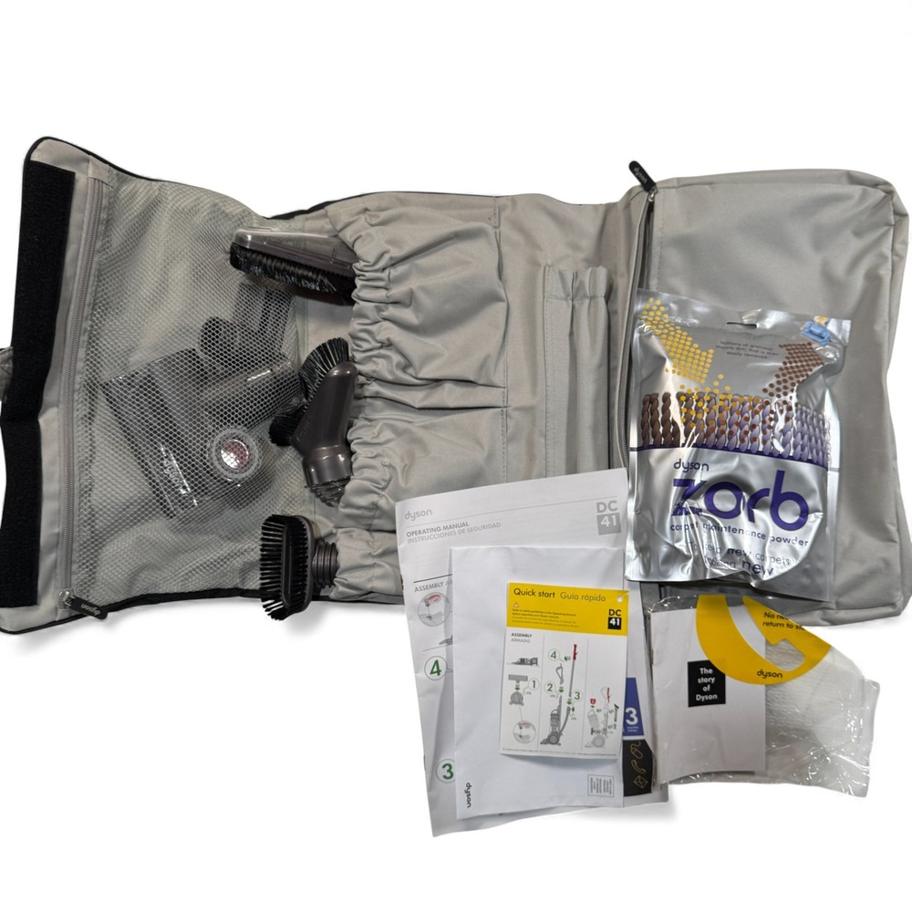 Dyson DC41 Zorb Carpet Attachments Maintenance Powder Tool‎ Kit Storage Bag